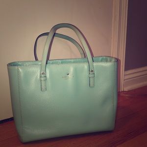 Kate Spade ♠️ Tiffany Blue large handbag